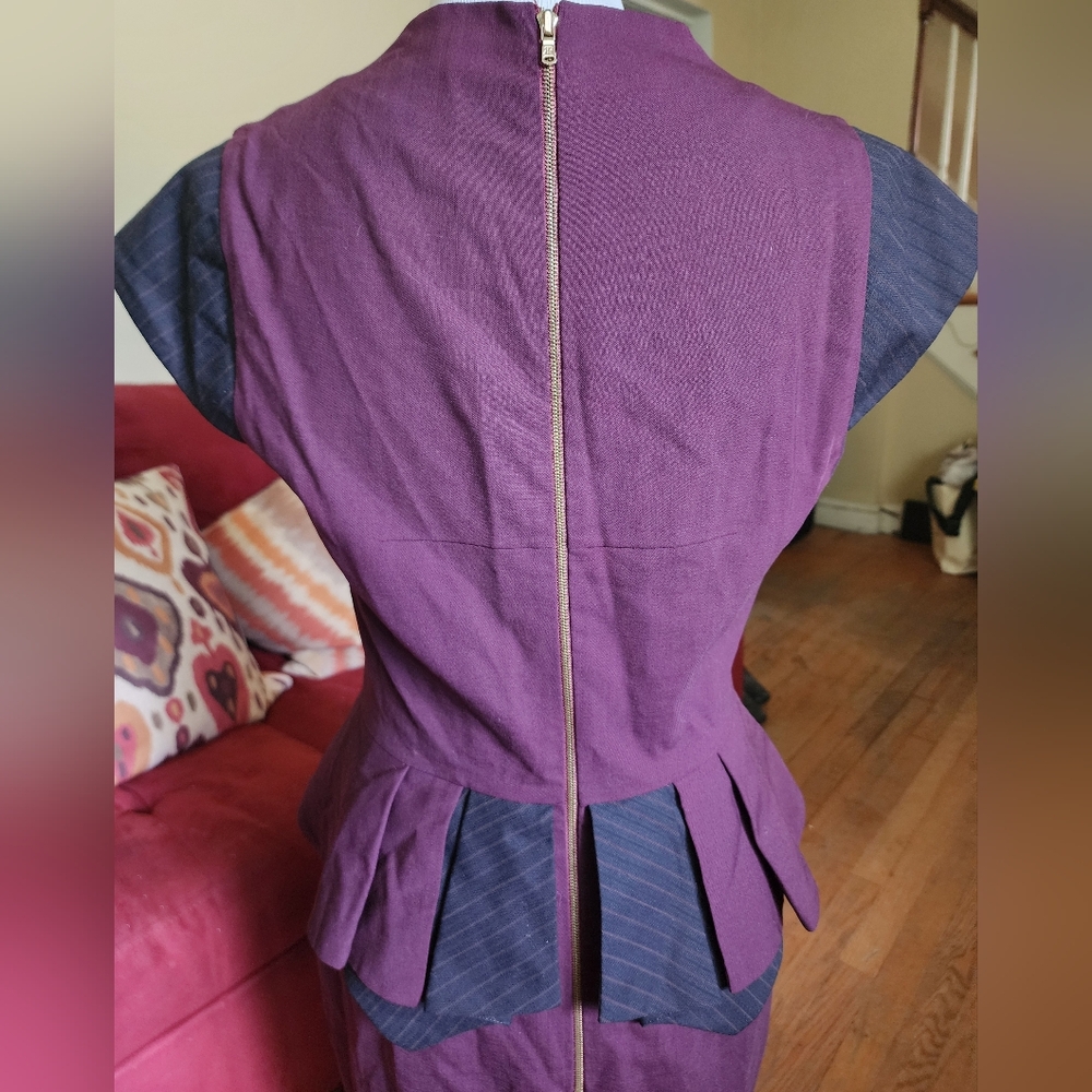 RACHEL Rachel Roy Purple Dress - Picture 4 of 10